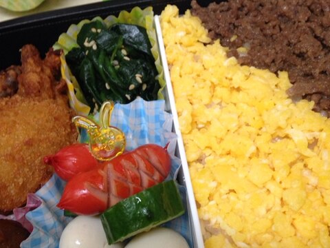 お弁当に☆うずらとウィンナーのひと串